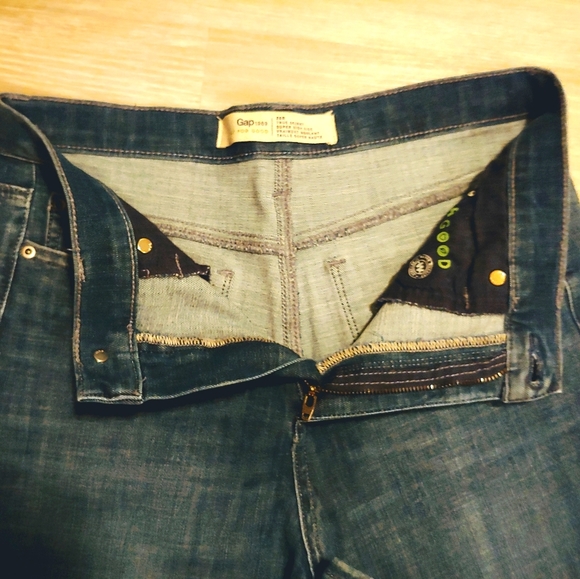 GAP True Skinny Super High Rise Jeans, Sz 29R - Picture 6 of 9
